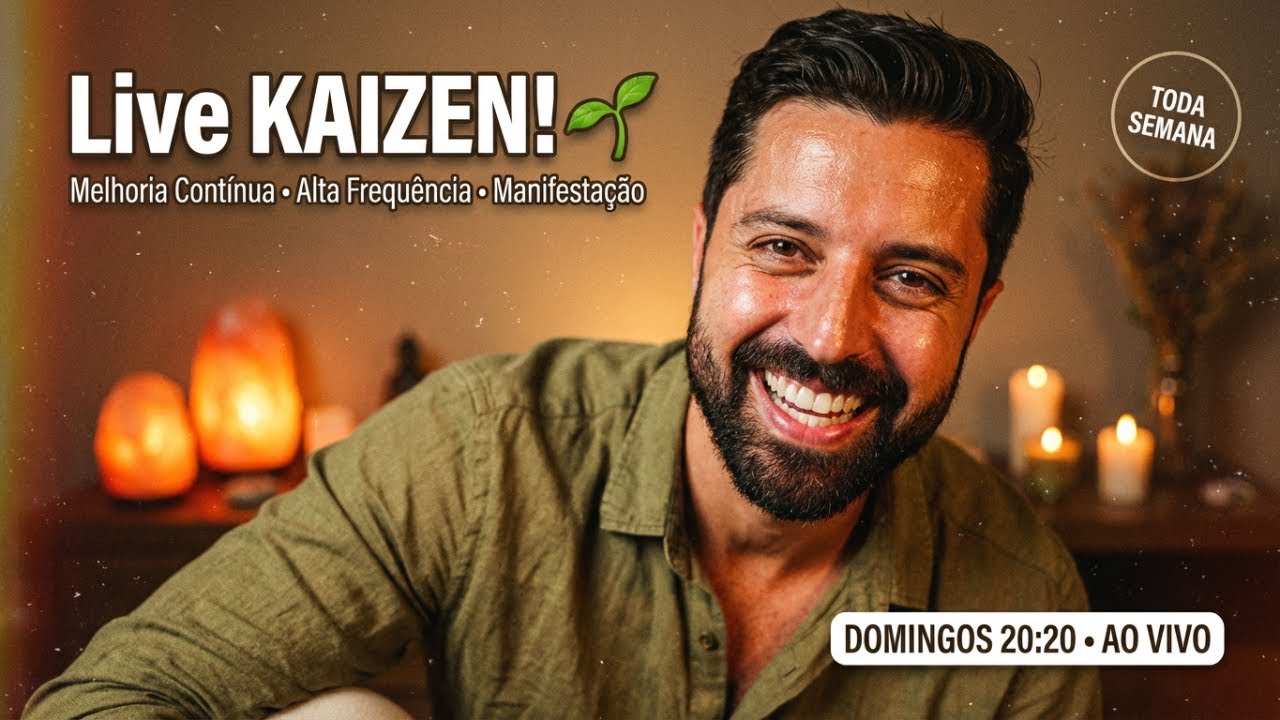 Live KAIZEN! | Melhoria Contínua, Alta Frequência e Manifestação