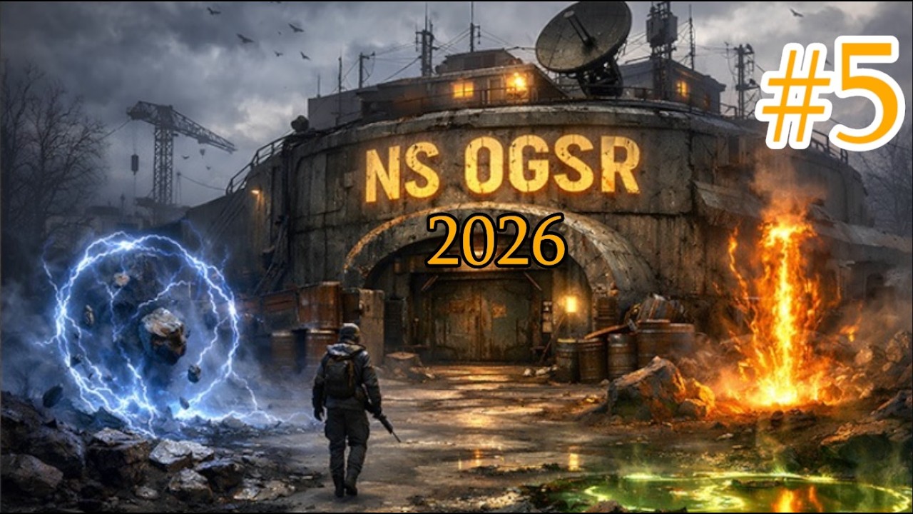 ☢ Сталкер NS OGSR 2026 ☢ #5. Тёмная Долина.