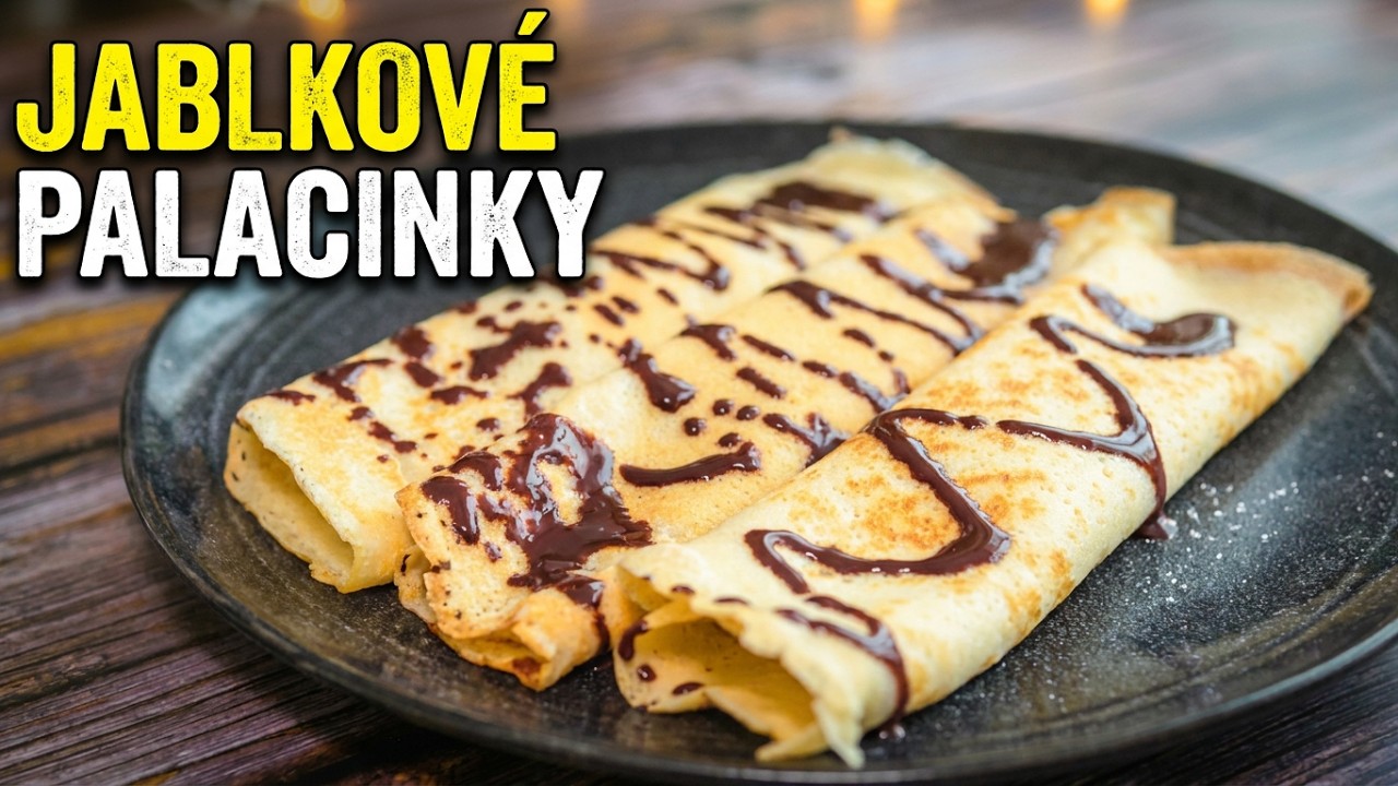 Блинчики с яблочной начинкой 🍎🥞 (субтитры) Видеорецепт | Рецепты от Agi