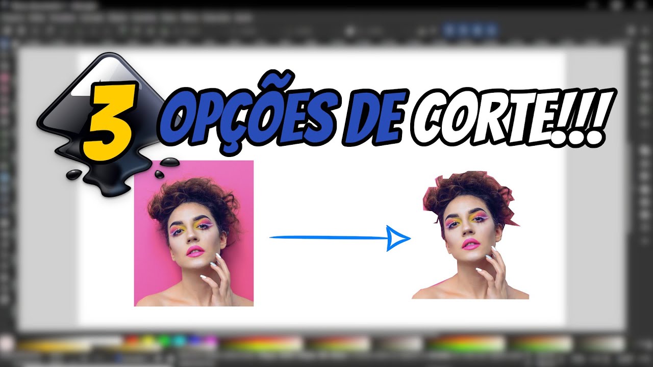 Inkscape - 3 Formas de Cortar Imagens