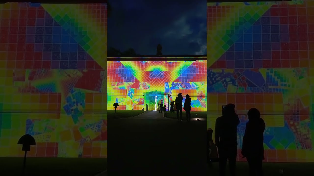 Grand Opening Projection Mapping Show at Entheon, COSM Chapel of Sacred Mirrors