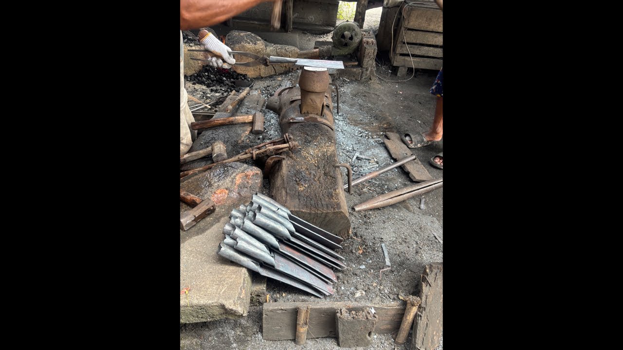 The process knife blacksmith🤩⚒️