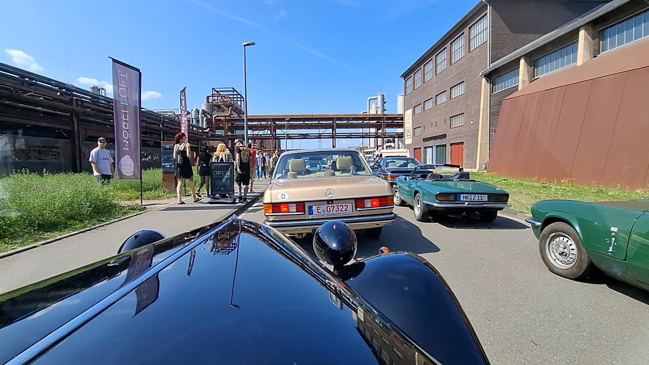 Citroen Traction Avant - Summer, Autobahn, Classic Car Meeting, Coking Plant