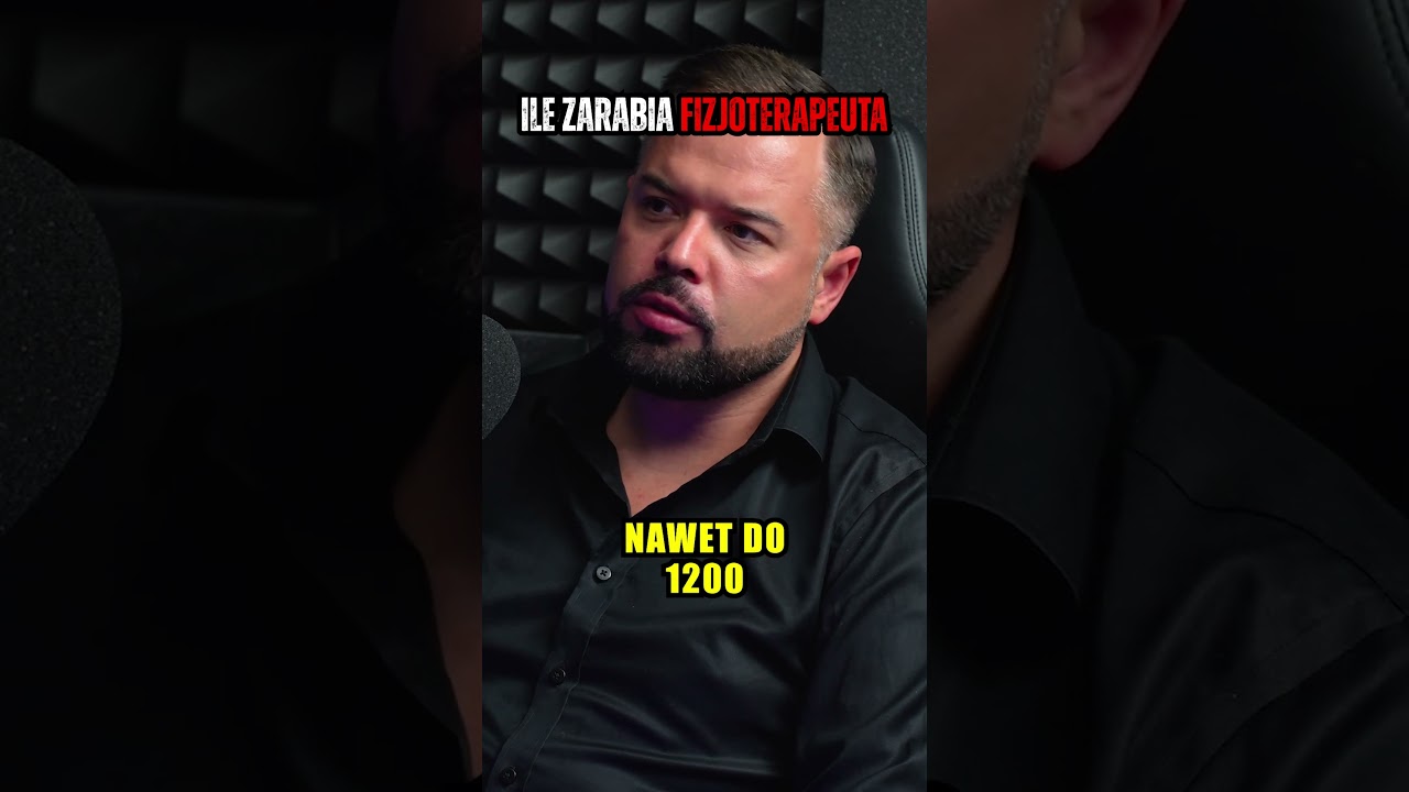 ILE ZARABIA FIZJOTERAPEUTA? #shorts  #beztajemnic
