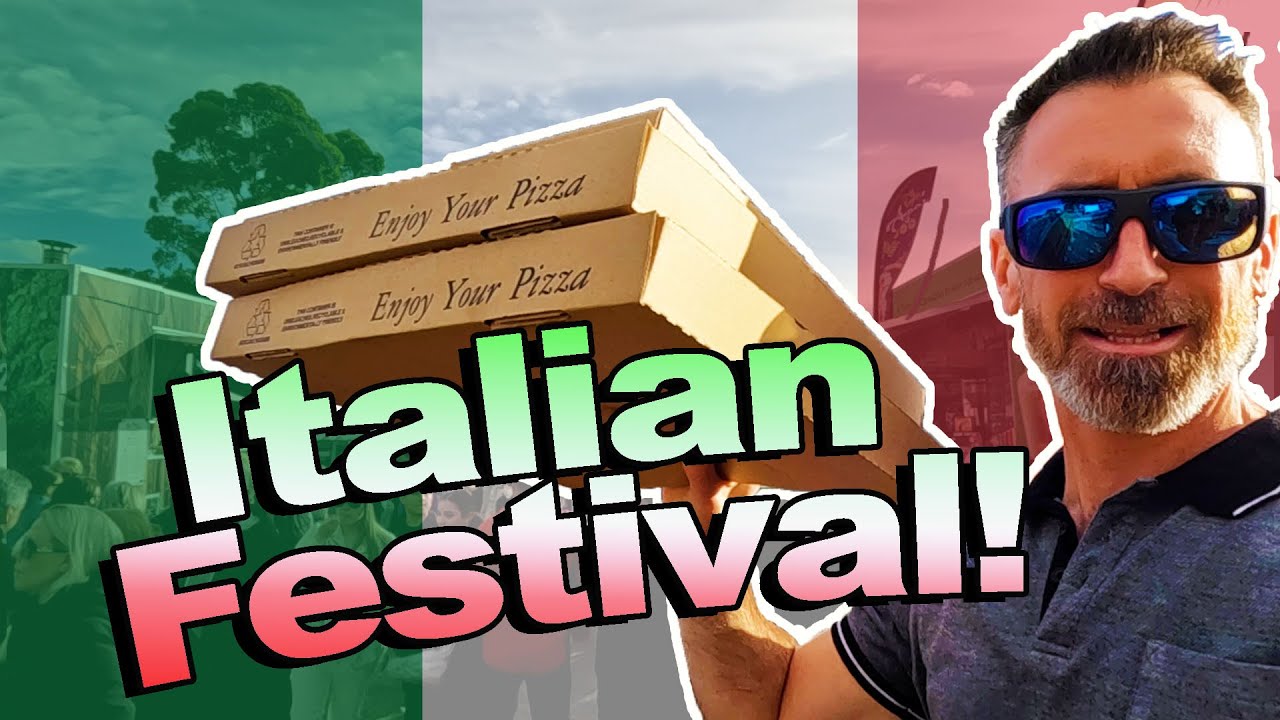 🇦🇺 PINEAPPLE on PIZZA?? We find out at this Italian festival in Sydney!
