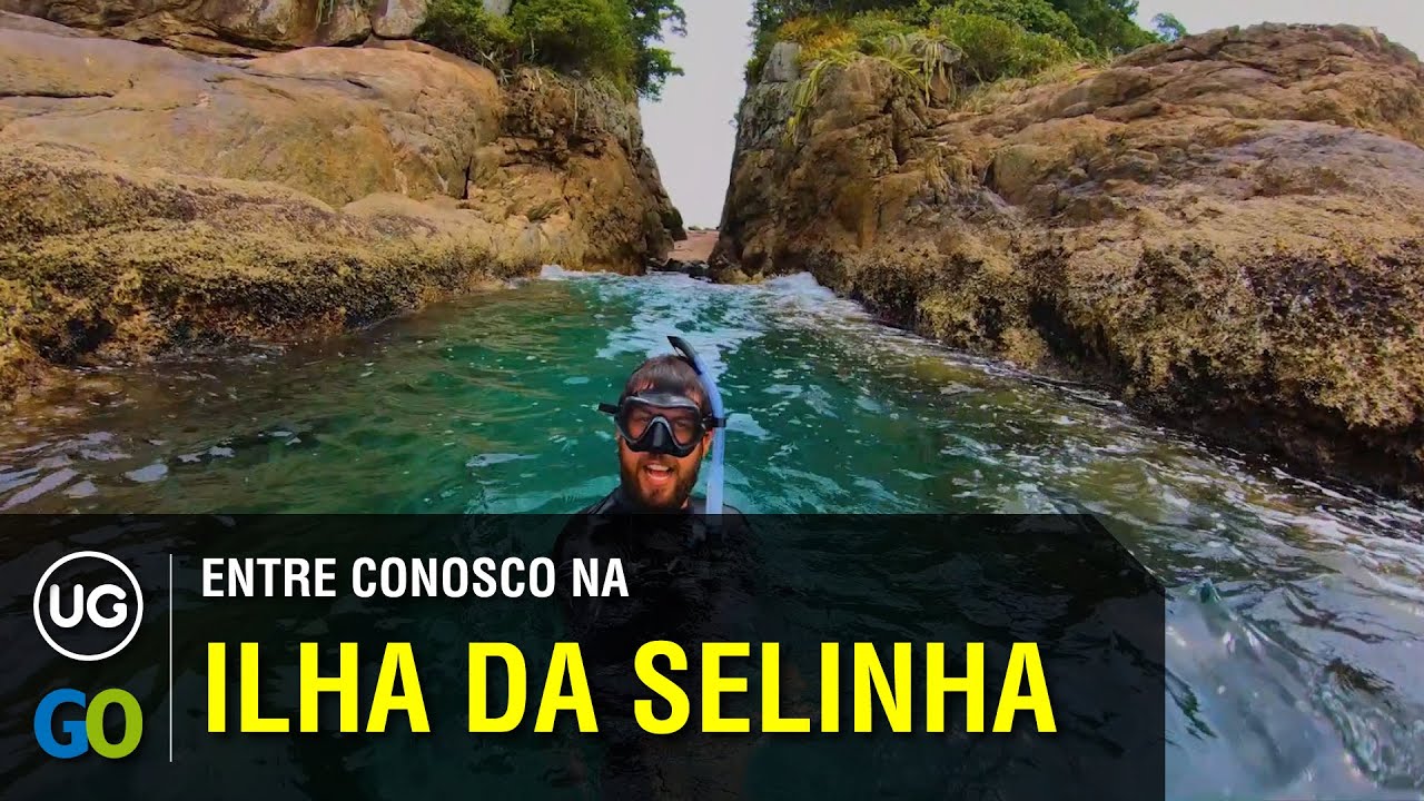 Ilha da Selinha, Rachada ou Gêmeas - Ubatuba SP