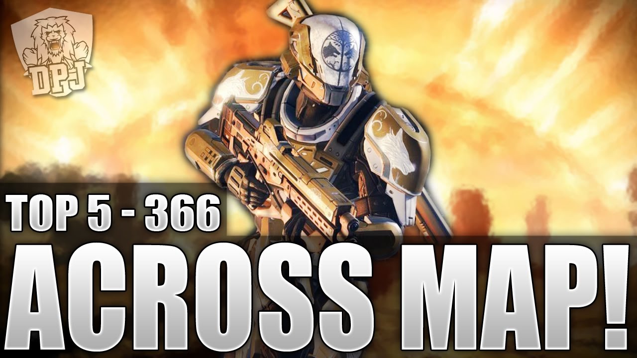 Destiny: Insane Across Map Fist Of Havoc - Top 5 Titan Super Plays / Episode 366