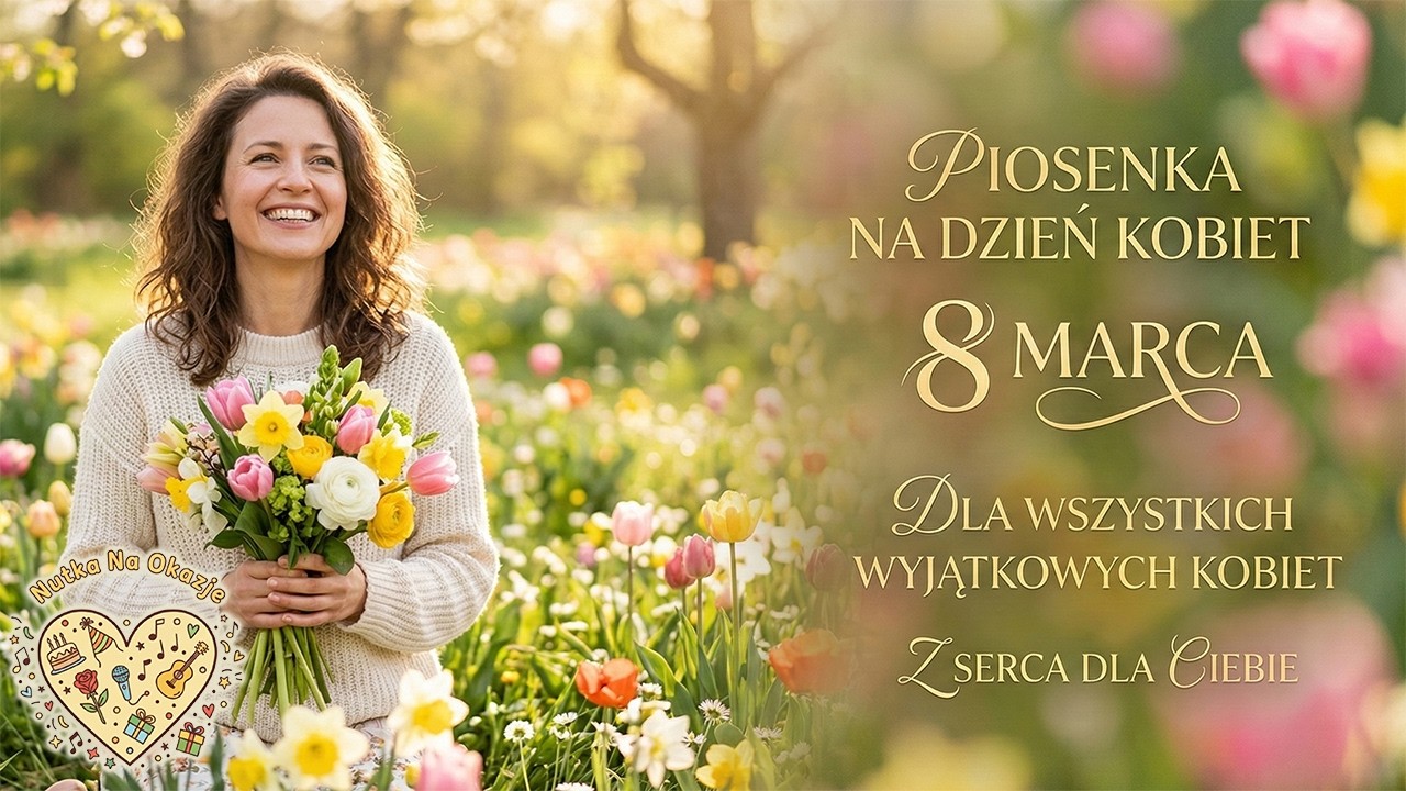 Piosenka na Dzień Kobiet 🌸 Wyślij to wyjątkowej osobie! (Życzenia od serca) | DISCO POLO