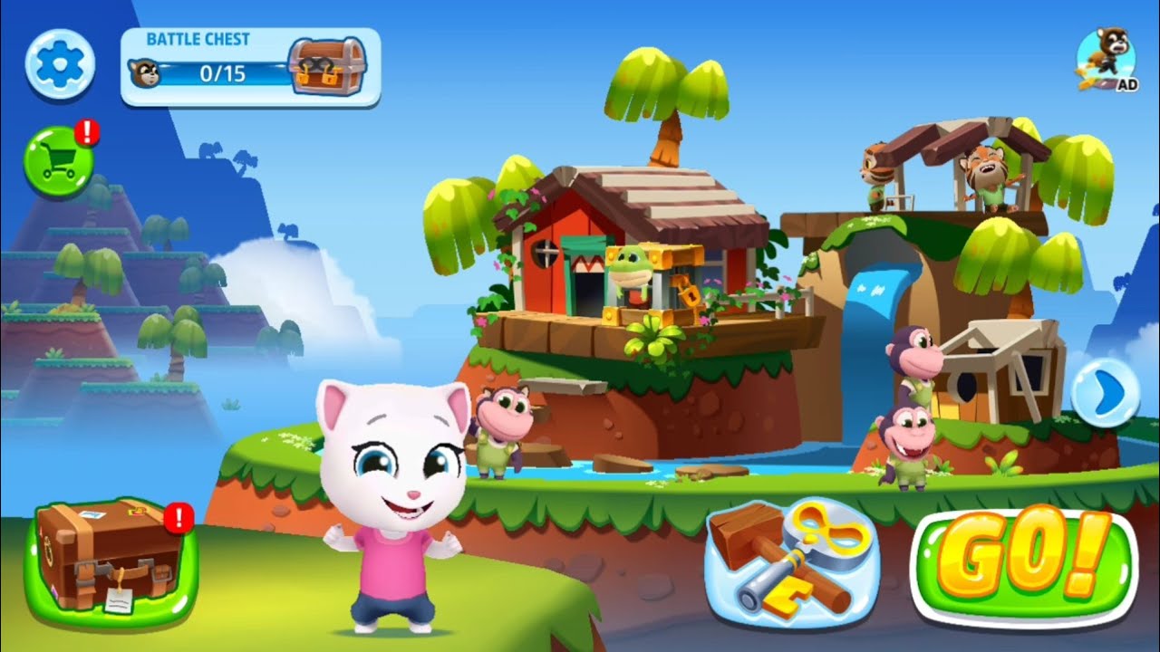 Talking Tom Splash Force Android Gameplay