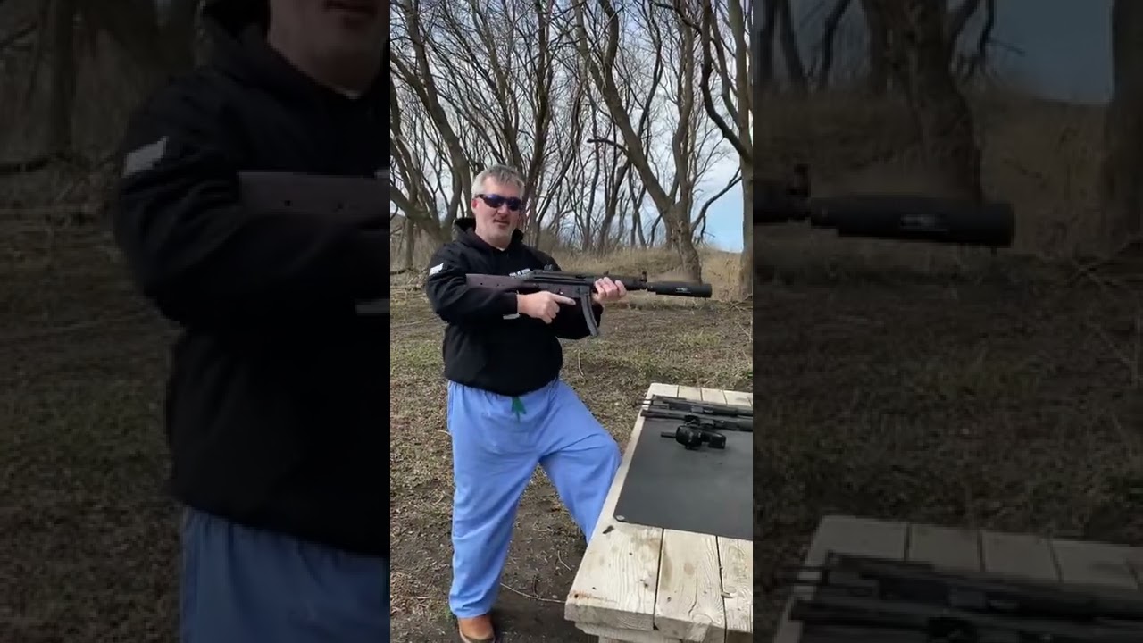 MP5 with GSL Phoenix Suppressor