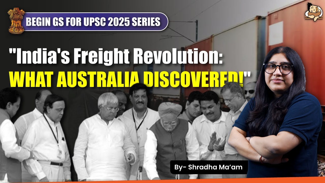 Australian Study Reveals the Impact of India's Dedicated Freight Corridors on Trade & Economy