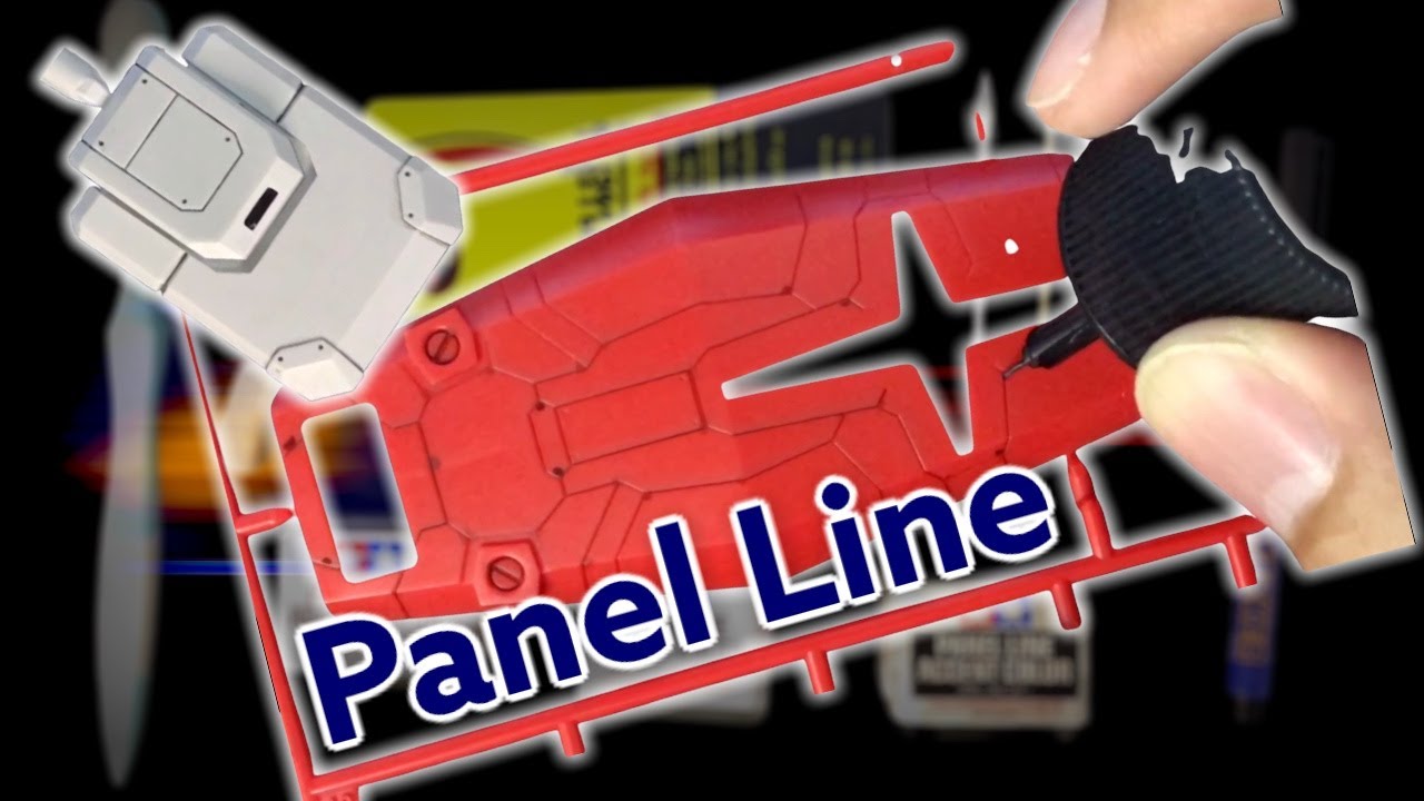 [CC.]Совет 6: Как разметить панель Gunpla для новичков/вырезать перед соединением или соединить п...