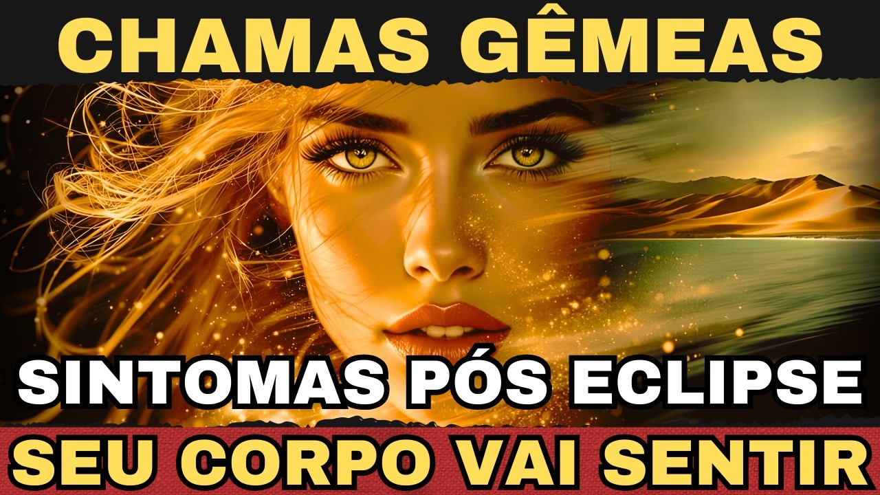 ⚠️CHAMAS GÊMEAS — Estes São os Primeiros Sintomas no Seu Corpo Após o Eclipse⚠️