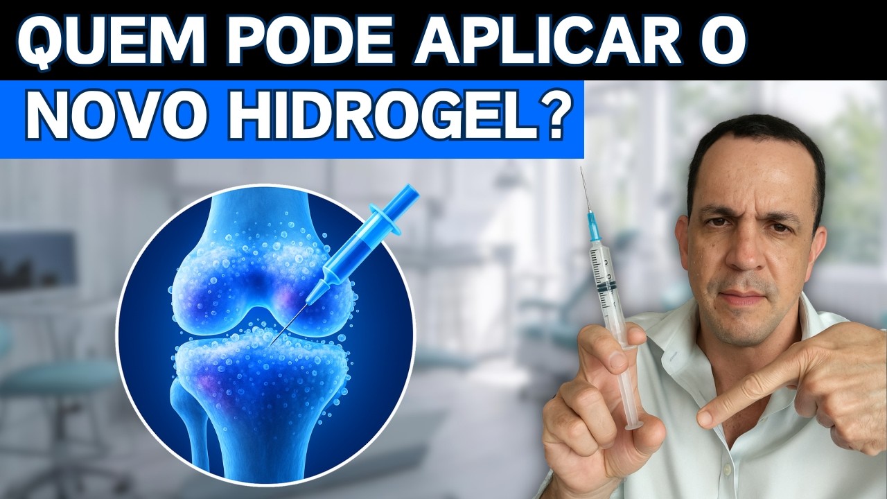 Quem pode aplicar o Hidrogel no joelho?