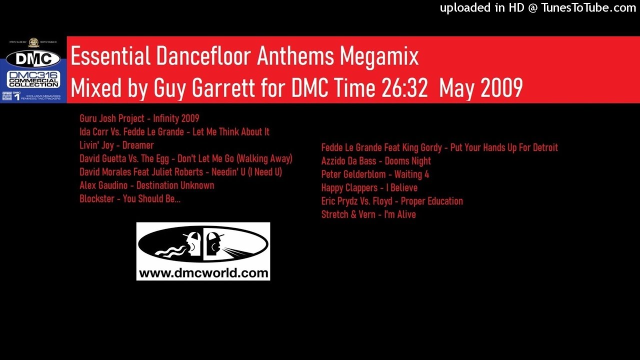 Essential Dancefloor Anthems Megamix (DMC Mix by Guy Garrett May 2009)