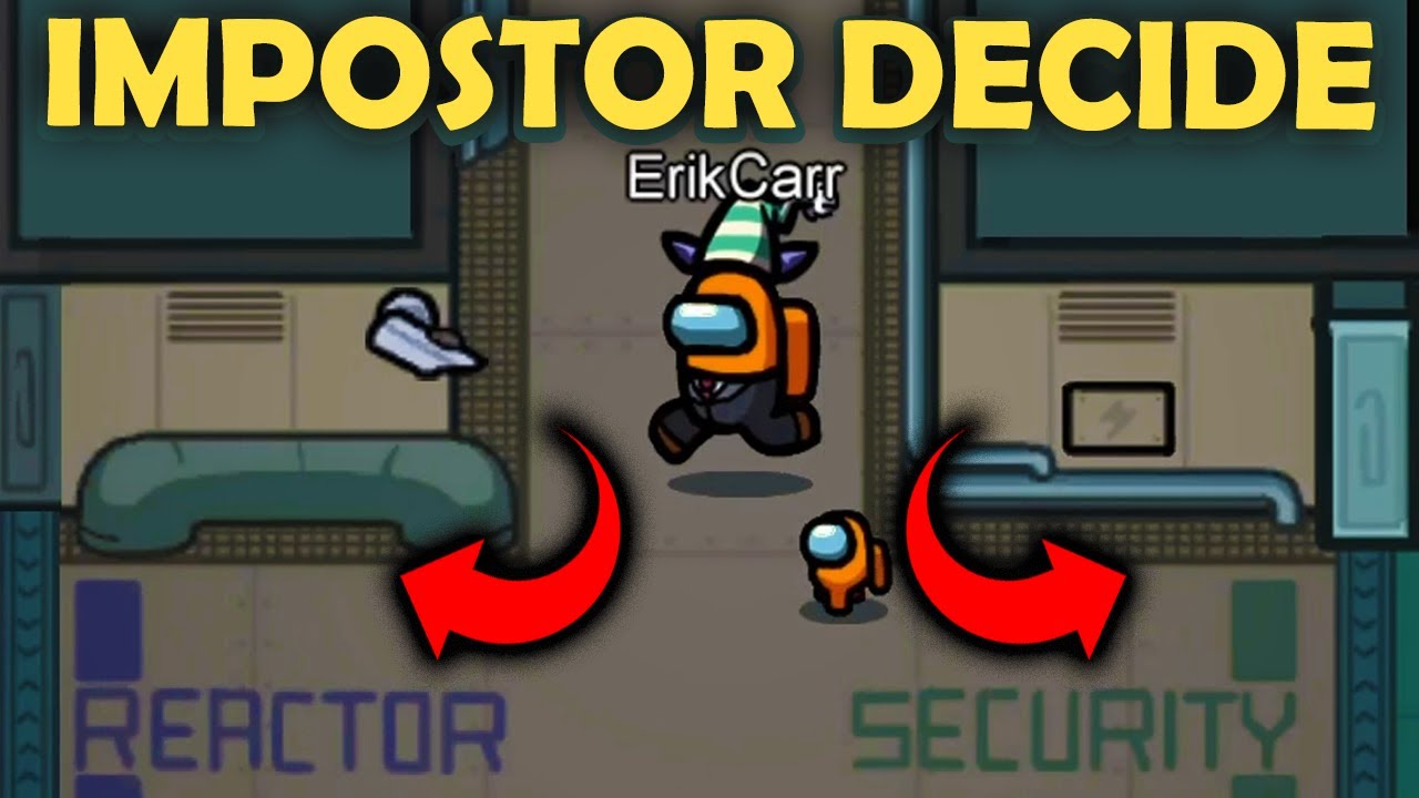 O IMPOSTOR Decide Onde Vamos Ficar SEGUROS - Among Us