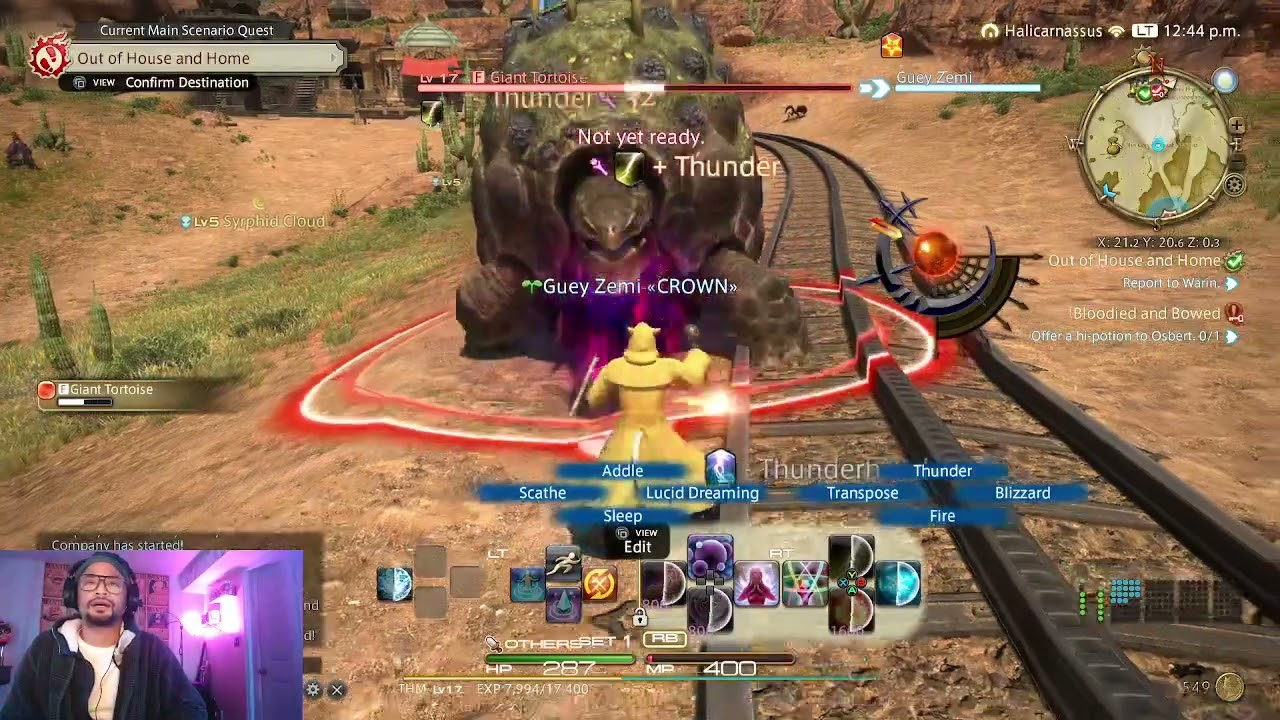 @Mav'z Corner| Final Fantasy XIV Online| Day 4--- Race to LVL 30!!!