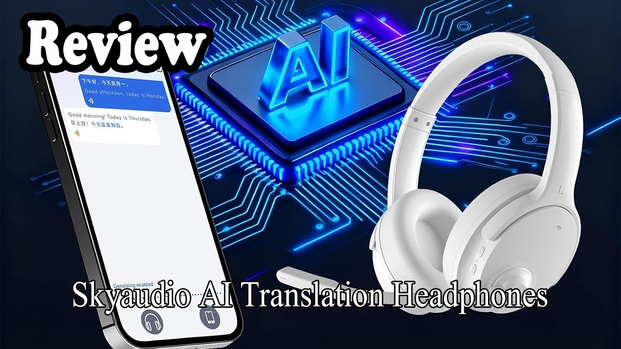 Обзор наушников Skyaudio AI Translation | Стоит ли их покупать?