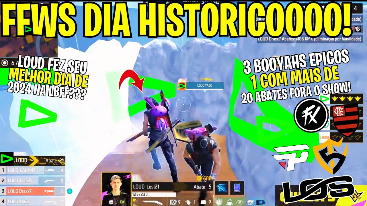 MEU DEUSSS LOUDDDDD! ELE FIZERAM SEU O MELHOR DIA DE 2024! SHOW HISTORICO NA NOVA LBFF! FFWS BRASIL!