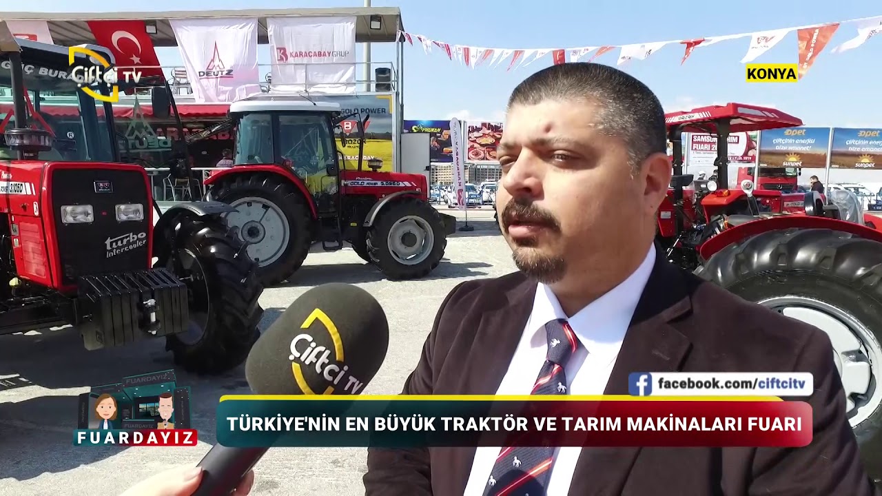 Konya Tarım Fuarı 2019 / BOZOK TRAKTÖR - Çiftçi TV