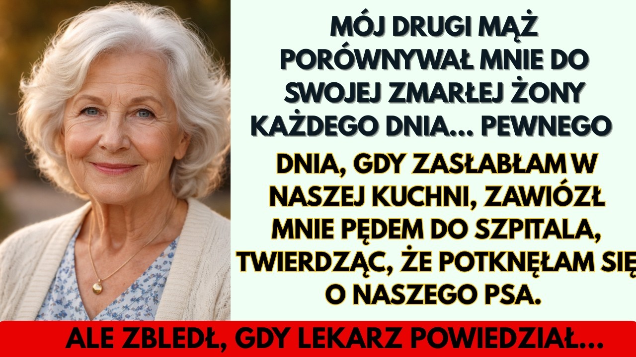 Mój nowy mąż porównywał mnie do swojej zmarłej żony każdego dnia. Gdy zasłabłam, przygotowując kola…