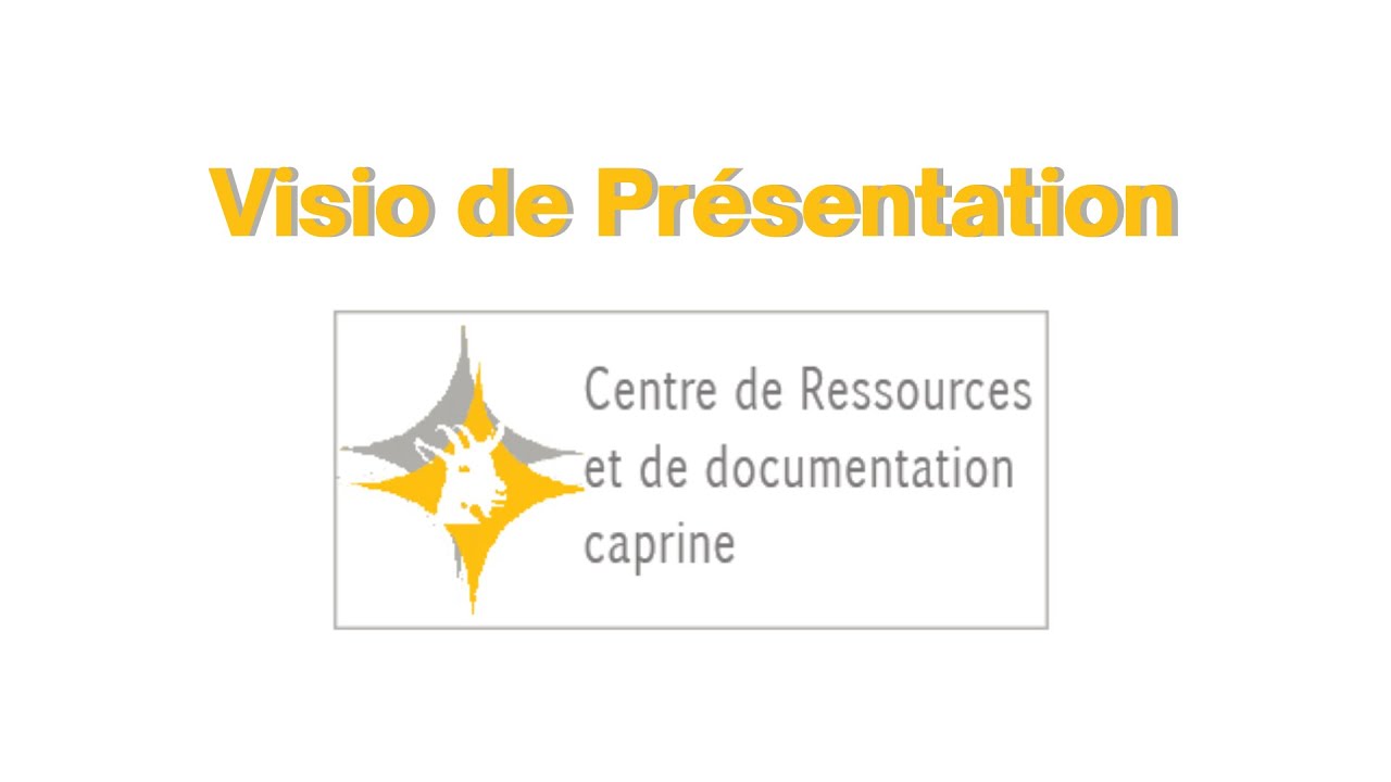 Présentation du Centre de Ressources et de Documentation Caprine 🐐