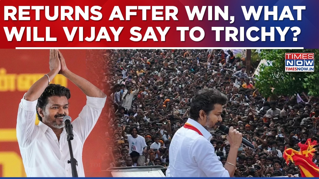 Tamil Nadu: He Won, He Resigned, Now He Returns: What Will CM Vijay Tell Trichy East Voters?