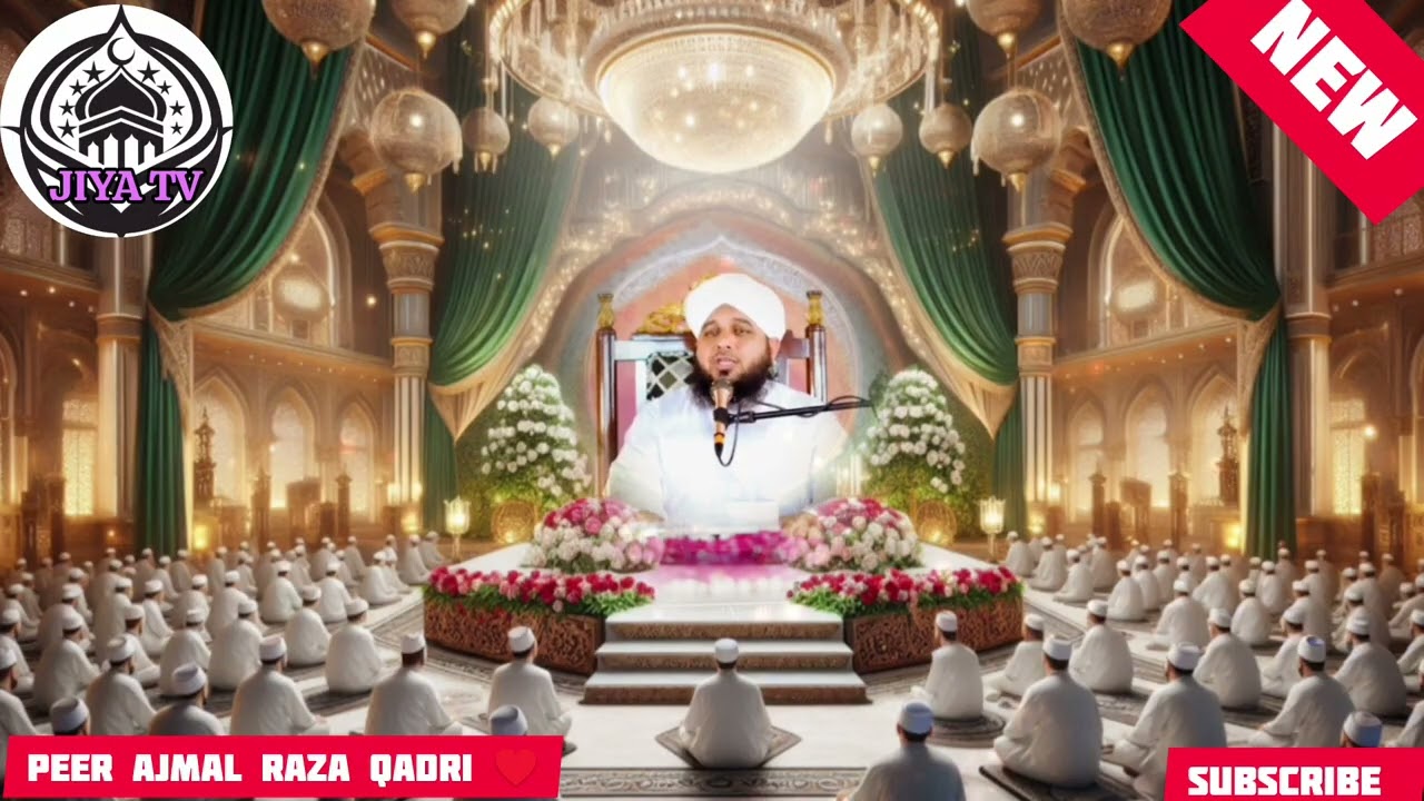 Peer ajmal raza qadri ♥️ #islamicvideo #viralvideo #1million #views #like #share #trendingvideo #now
