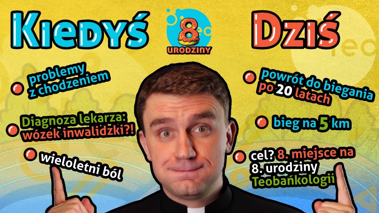 PORUSZAJĄCE ŚWIADECTWO powrotu do biegania ks. Teodora po 20 latach od ciężkiej kontuzji!