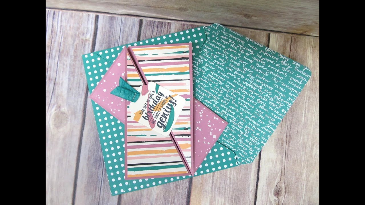 Fun Fold - Twist Gate Fold Diagonal Gate fold