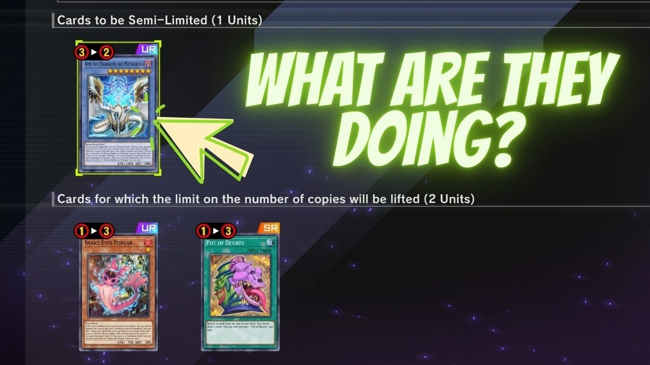 Whats the point?? (Yu Gi Oh Masterduel)