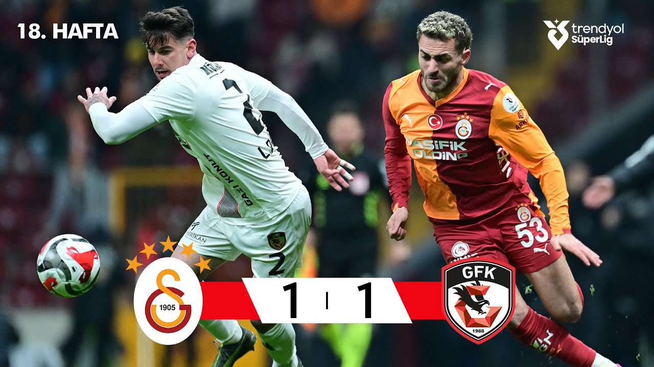 Galatasaray (1-1) Gaziantep FK - Highlights/Özet | Trendyol Süper Lig - 2025/26