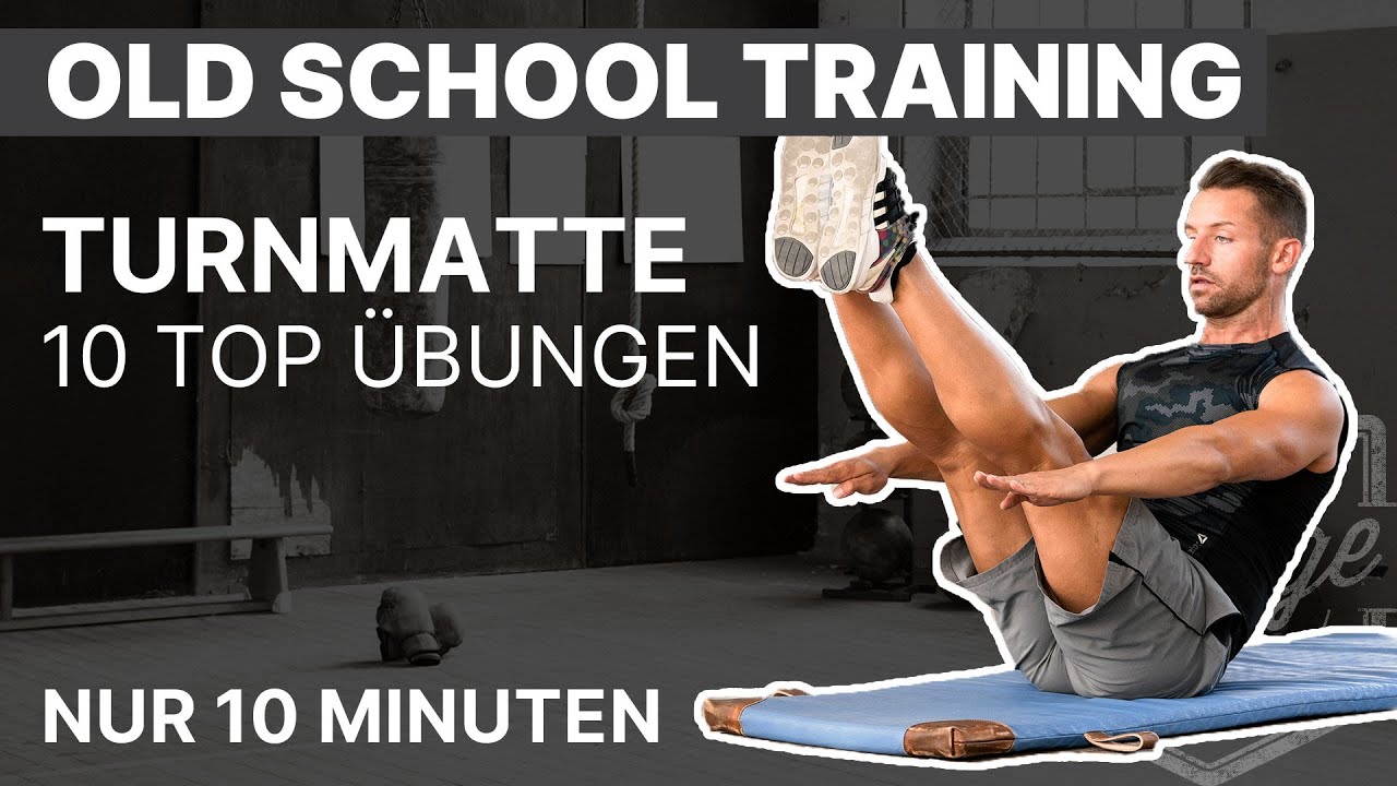 Gynmastikmatte - 10 Übungen für einen straffen Körper | ARTZT Vintage