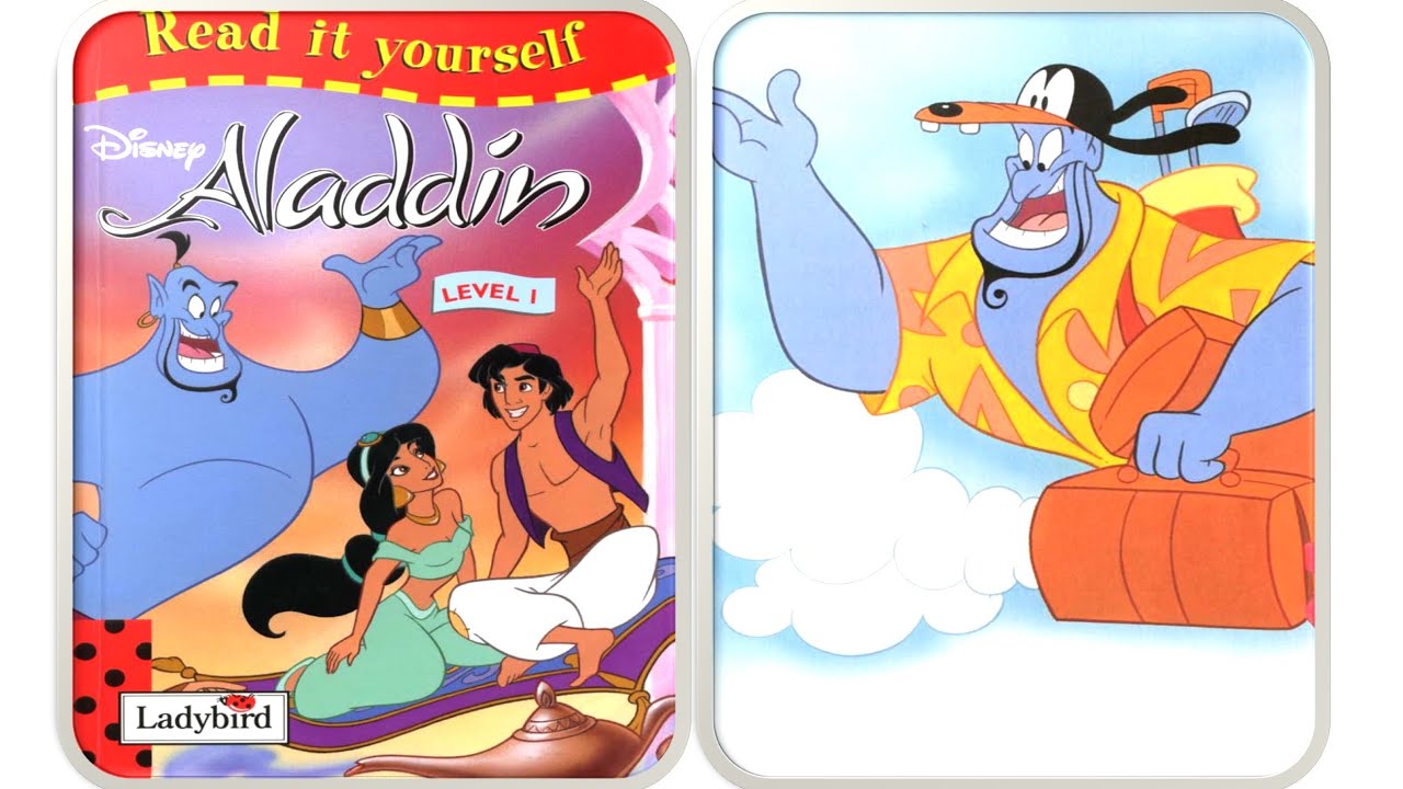 Aladdin and The Magic Lamp | Read It Yourself I Beginner readers