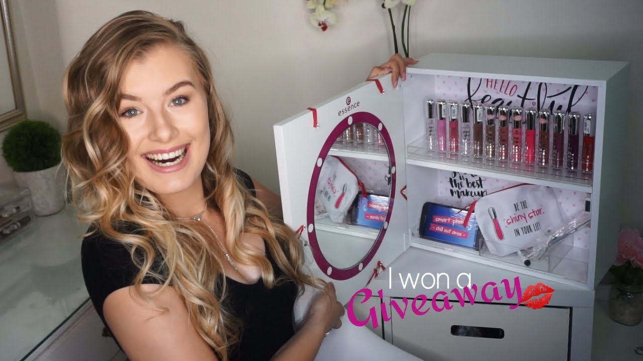 Lip swatches - Essence Shine,Shine, Shine lip gloss