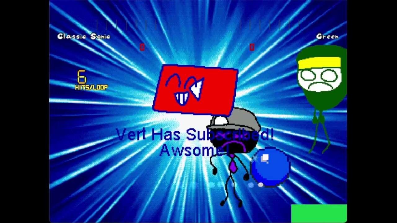 mugen; classic sonic vs green
