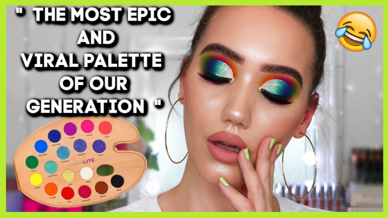 GLAMLITE PAINT PALETTE! SWATCHES, TUTORIAL + REVIEW | MAKEMEUPMISSA