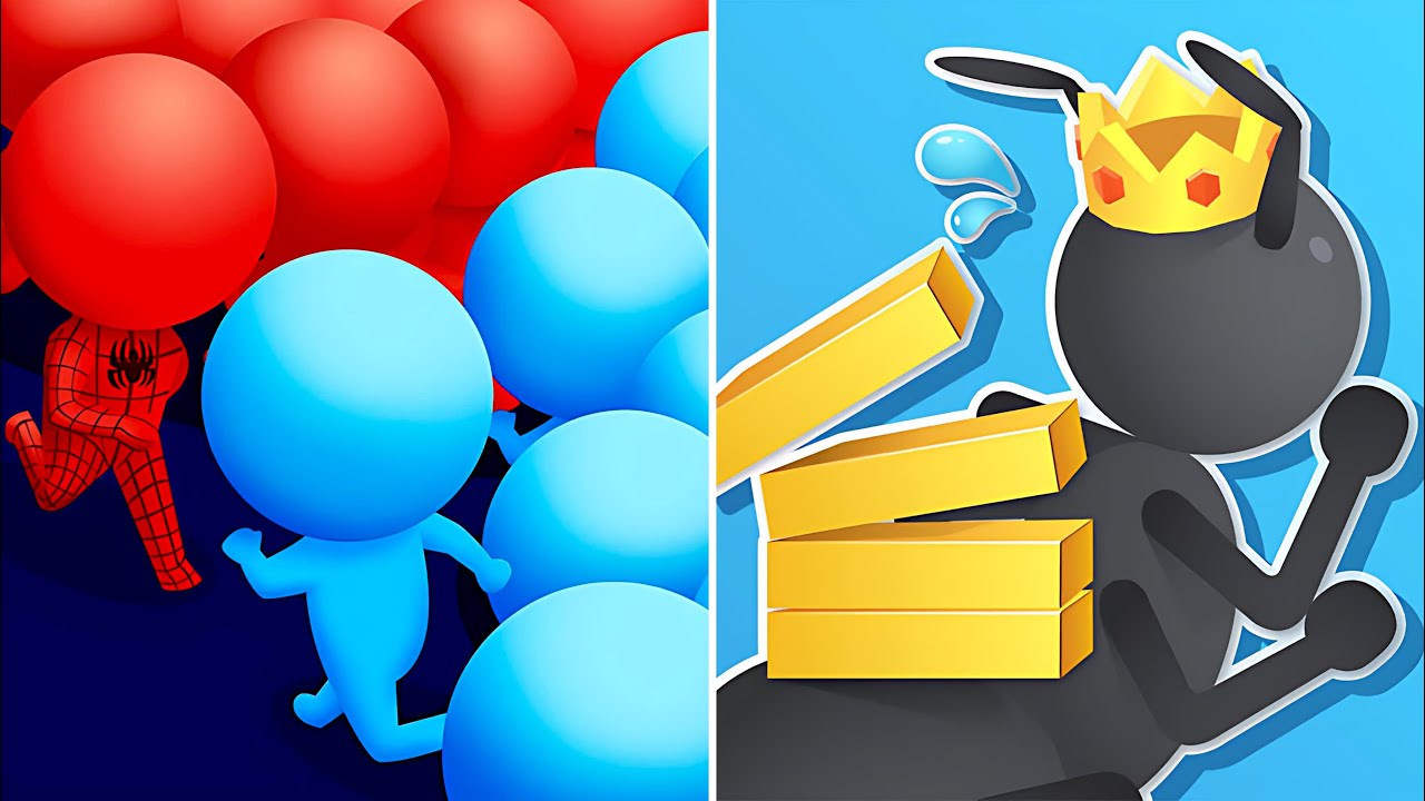 Count Master 3D Vs Tiny Run🔴🔮🔴Max Levels Walkthrough Android IOS Big Update Gameplay JHD12