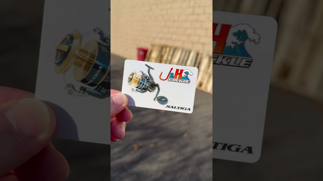 Get someone you love a J&H Tackle Gift Card! Available in physical and digital versions.