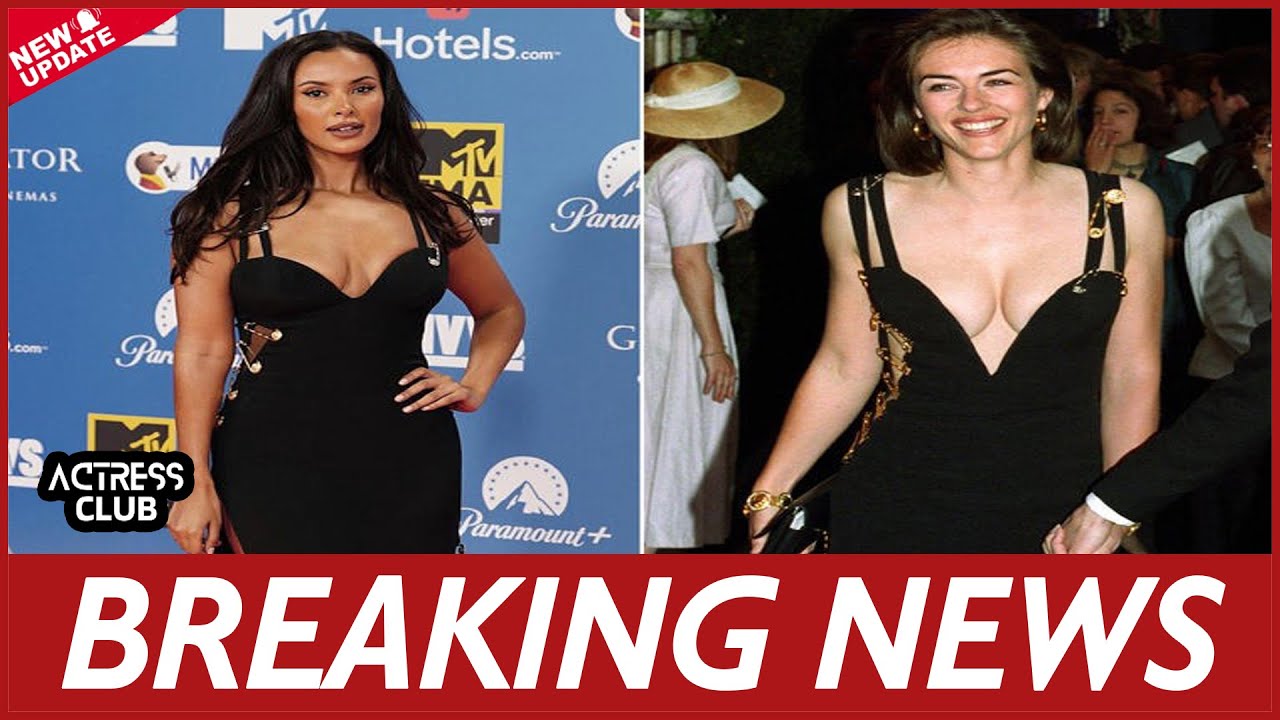Maya Jama Wears ICONIC Safety Pin Dress Remake!