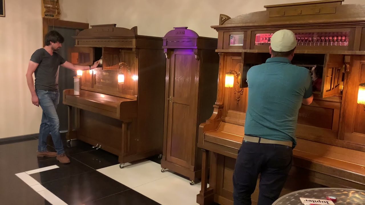 Weber Orchestrions Unika & Grandeza synchroon spelen en Maarten’s ode aan Fredy