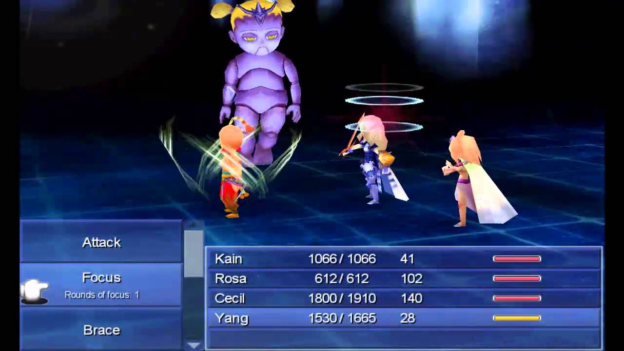 Final Fantasy IV (PC) - Boss: Calcabrina (Active/Hard)