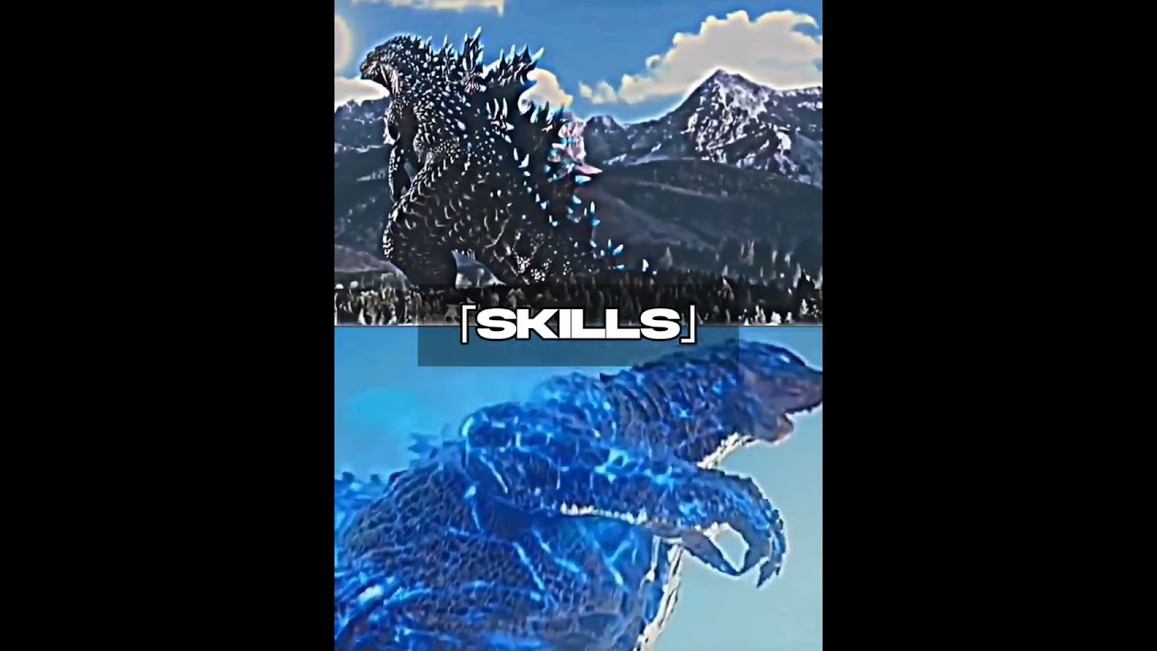 Monsterverse Godzilla vs Composite Godzilla #godzilla #toho #monsterverse #fyp #debate #edit