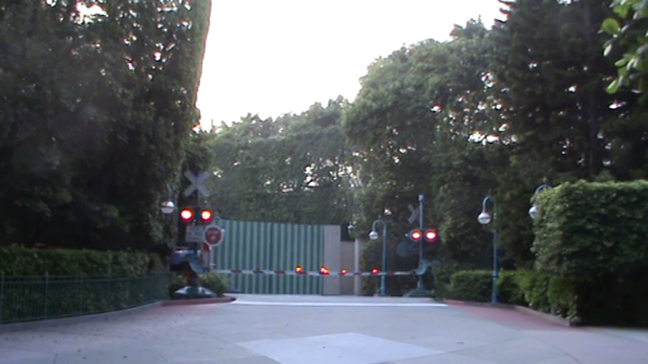 Hong Kong Disneyland Railroad Crossing