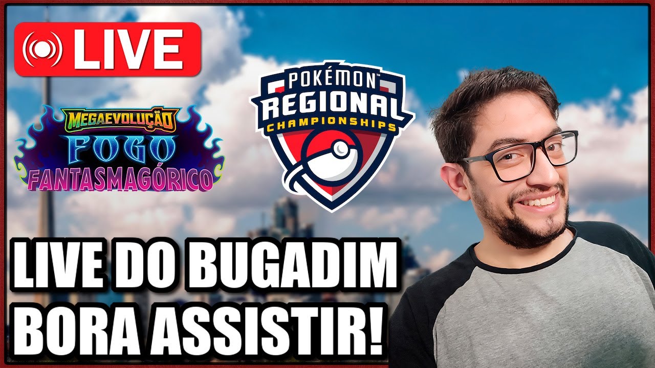 LIVE BUGADA - VAMOS ASSISTIR JUNTOS REGIONAL TORONTO  - DIA 2 - POKÉMON TCG