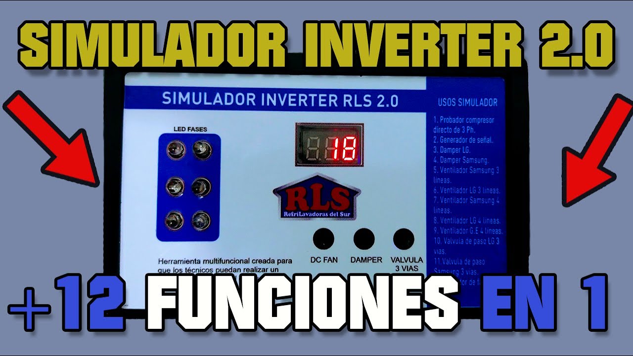 SIMULADOR INVERTER 2.0 | Herramienta MULTIFUNCIONAL
