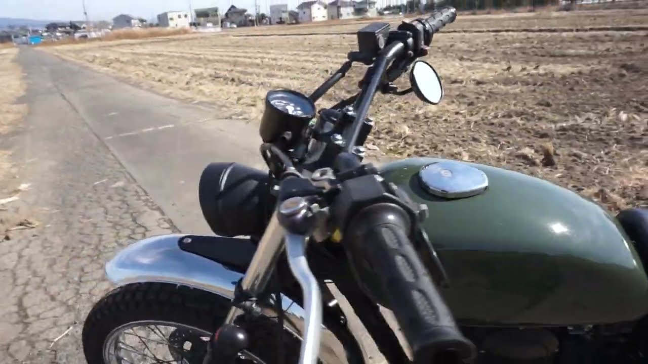 250TR　アップマフラー