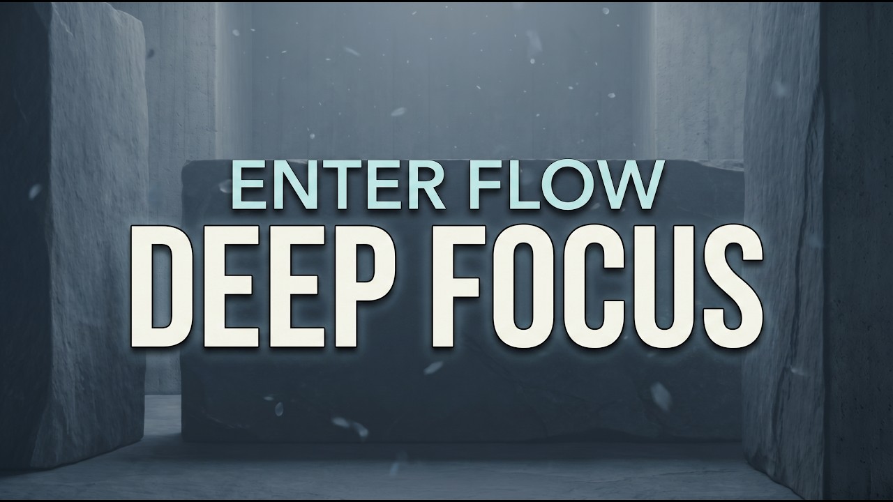Deep Focus & Flow | 8 Hours Concentration Music for Study, Work & Flow State