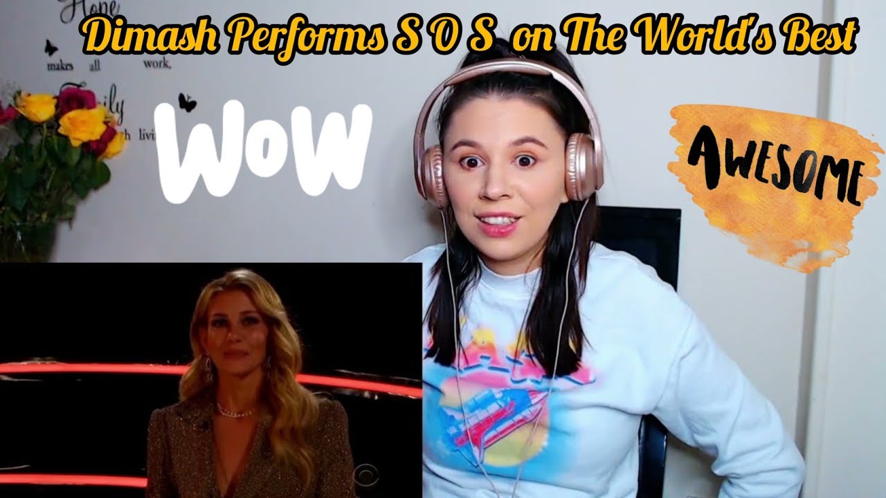 Dimash Performs S O S  on The World's Best Reaction LikeSimona