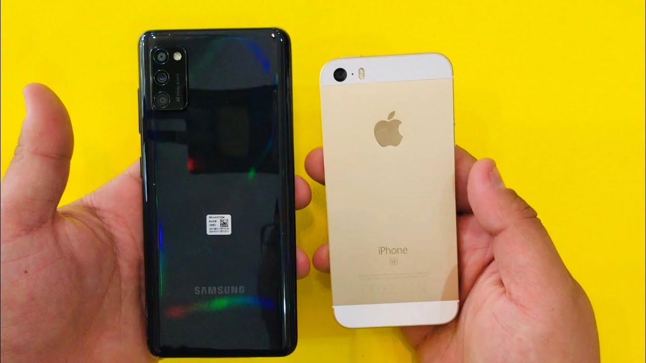 iPhone SE vs Samsung Galaxy A41